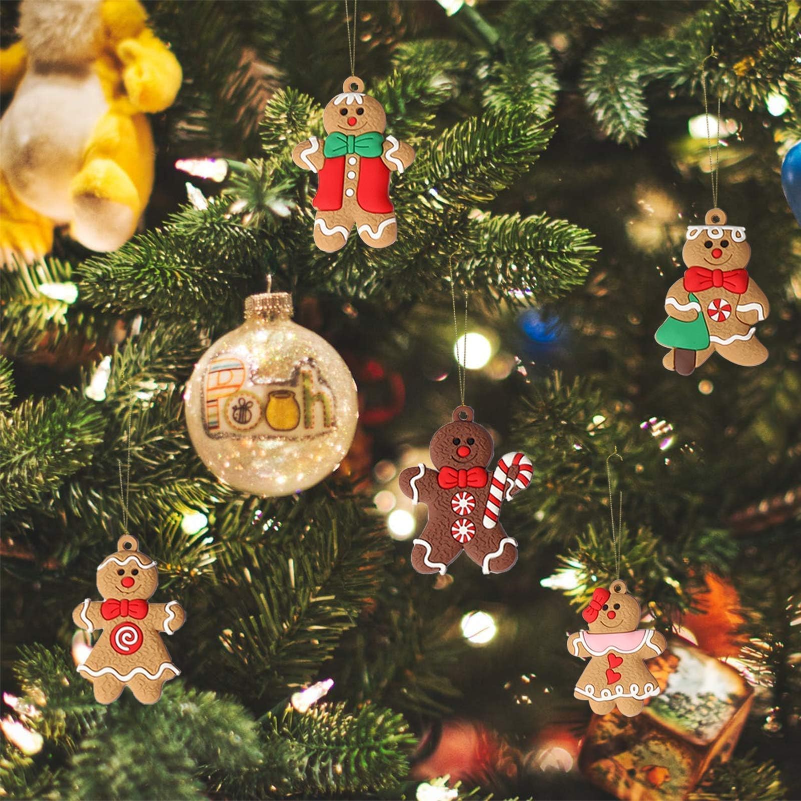 Christmas gingerbread man pendant
