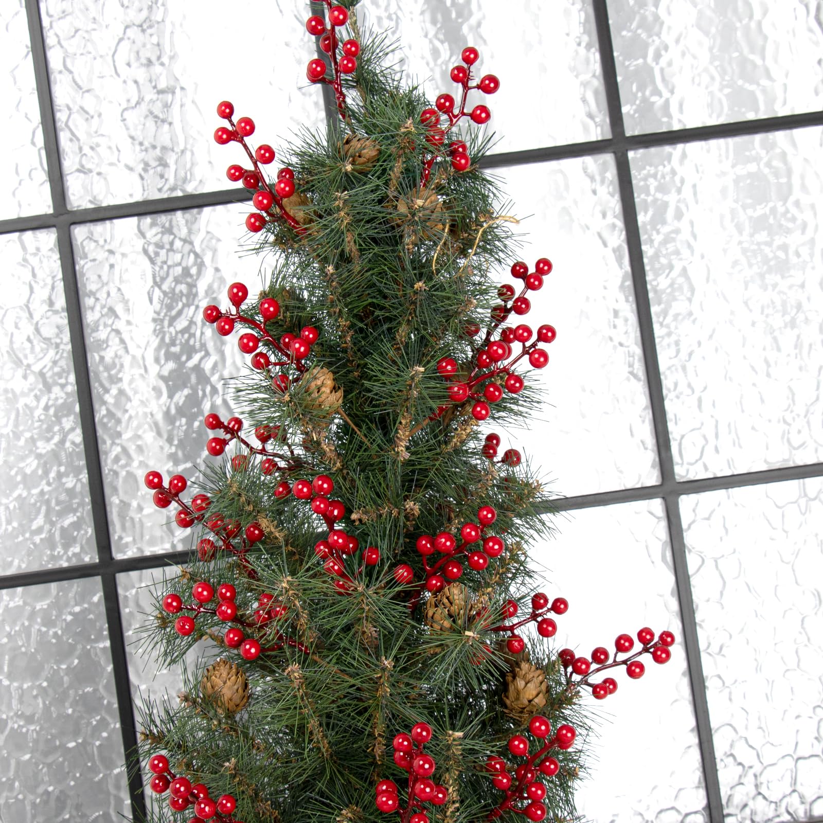 Christmas decoration artificial red berries