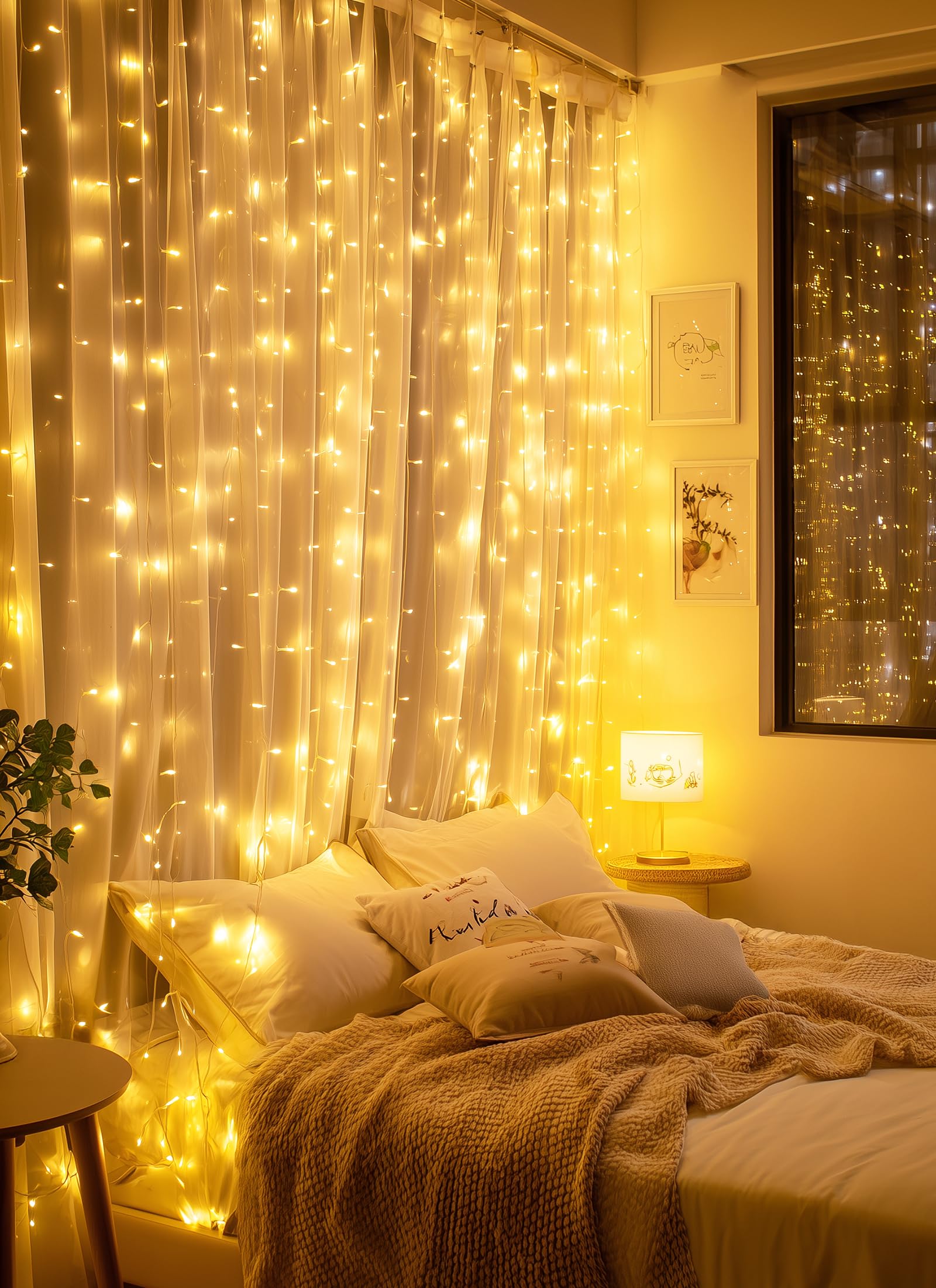 Curtain light strip LED remote control