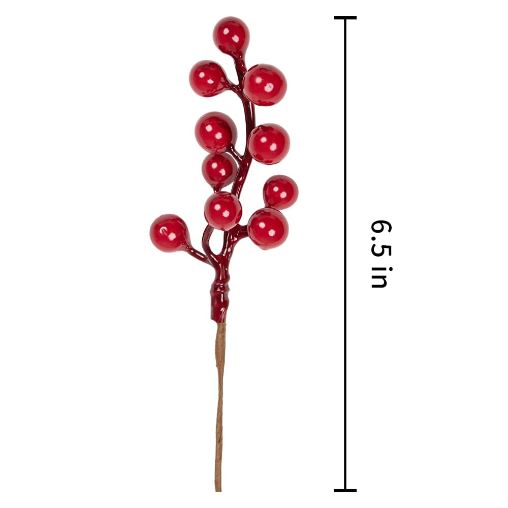 Christmas decoration artificial red berries