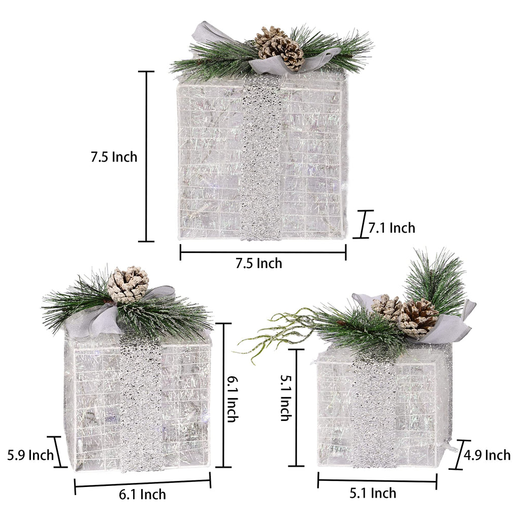 Christmas decoration gift set (three-piece set)