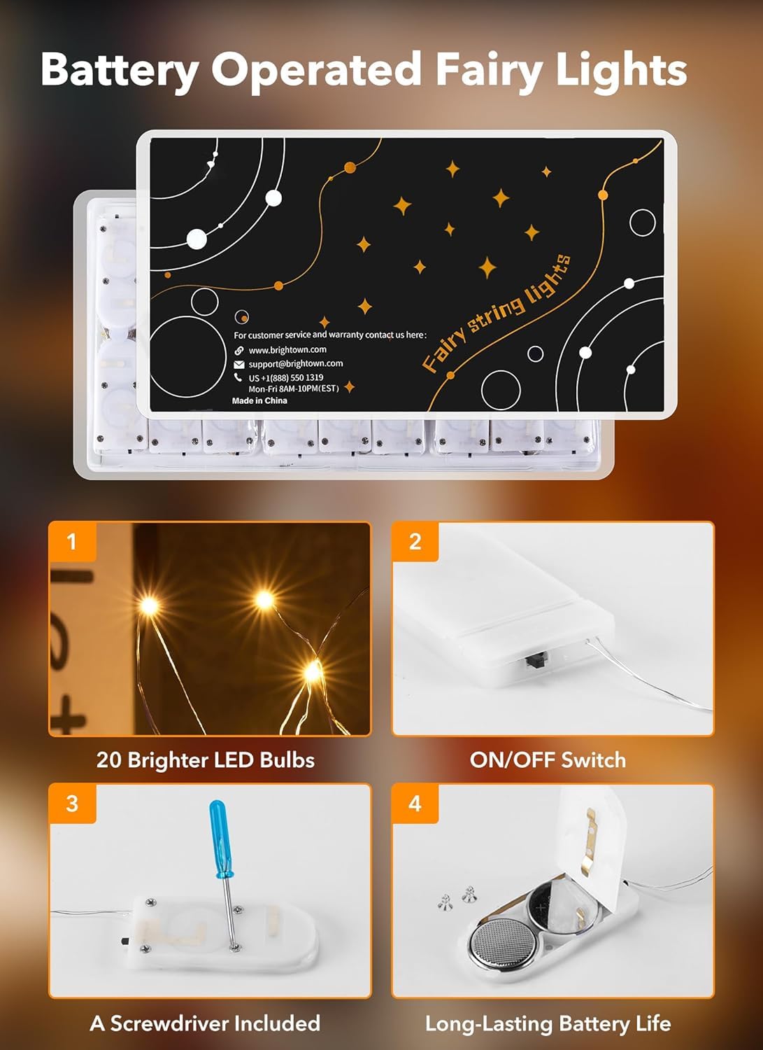 Christmas LED light strings
