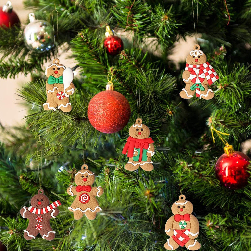 Christmas gingerbread man pendant